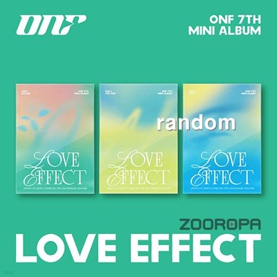 [미개봉/주로파] 온앤오프 ONF LOVE EFFECT 미니앨범 7집