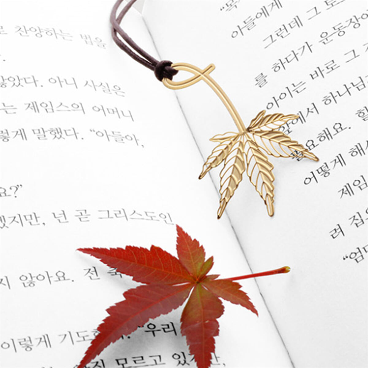 [18K 금 도금]북마크 소소한 일상 - 작은 선물