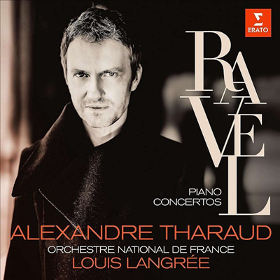 Alexandre Tharaud — 라벨: 피아노 협주곡 & 파야: 스페인 정원의 밤 (Ravel: Piano Concertos & De Falla: Nights in the Gardens of Spain) - Alexandre Tharaud 앨범 커버
