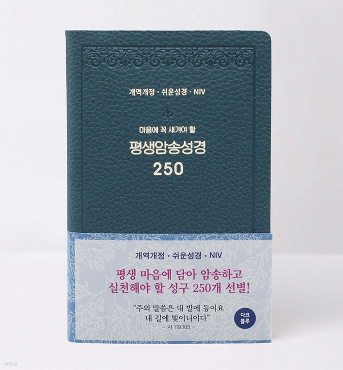 평생암송성경 250 (개역개정+쉬운성경+NIV) 다크블루