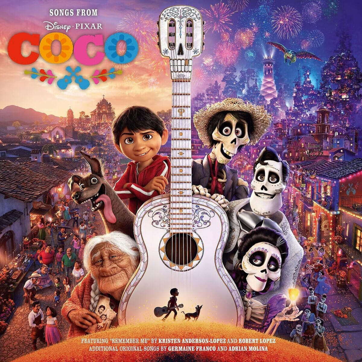 코코 애니메이션 음악 (Songs from Coco OST) [그린 컬러 LP]