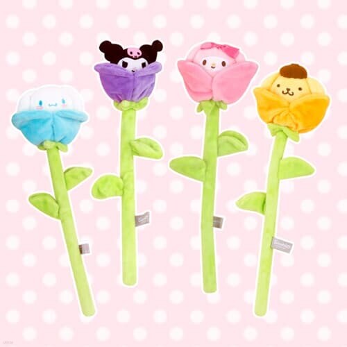 산리오 플라워 봉제인형 4종 택1