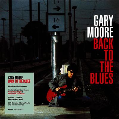 Gary Moore — Back To The Blues (+3 Bonus Tracks) 앨범 커버