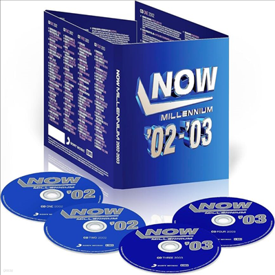 Various Artists - Now Millennium 2002-2003 (Digiopack)(4CD)