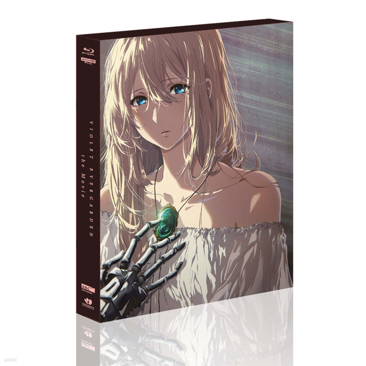 바이올렛 에버가든 극장판 (2Disc, 4K STEELBOOK EDITION, 풀슬립A 500장 한정판, 우리말 녹음 + 스틸북 + 66p 가이드북 + 쿠키 장면 스탠드 + 일본 직수입 35mm 필름컷 포함) : 블루레이