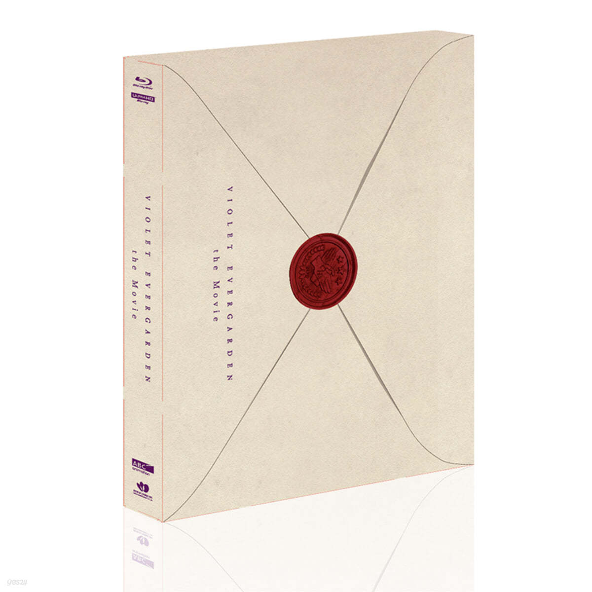 바이올렛 에버가든 극장판 (2Disc, 4K STEELBOOK EDITION, 풀슬립B 500장 한정판, 우리말 녹음 + 스틸북 + 66p 가이드북 + 쿠키 장면 스탠드 + 일본 직수입 35mm 필름컷 포함) : 블루레이