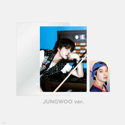 [NCT 127 'Fact Check'] POSTCARD + HOLOGRAM PHOTO CARD SET [Jungwoo ver.]