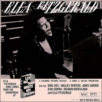 Ella Fitzgerald ( ) - Let No Man Write My Epitaph [LP]