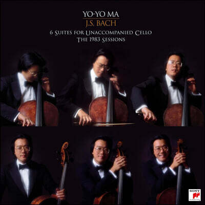 Yo-Yo Ma — Yo-Yo Ma 바흐: 무반주 첼로 모음곡 전곡 (Bach: Cello Suites BWV 1007-1012) 앨범 커버