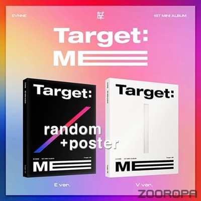 [미개봉/포스터증정] EVNNE 이븐 Target: ME 미니앨범 1집