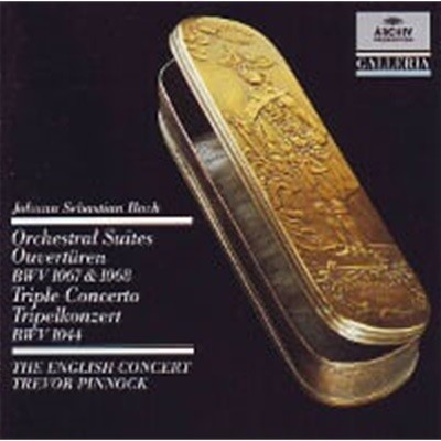 Trevor Pinnock / Bach : Orchestral Suites BWV 1067 & 1068, Triple Concerto BWV 1044 (/4271122)