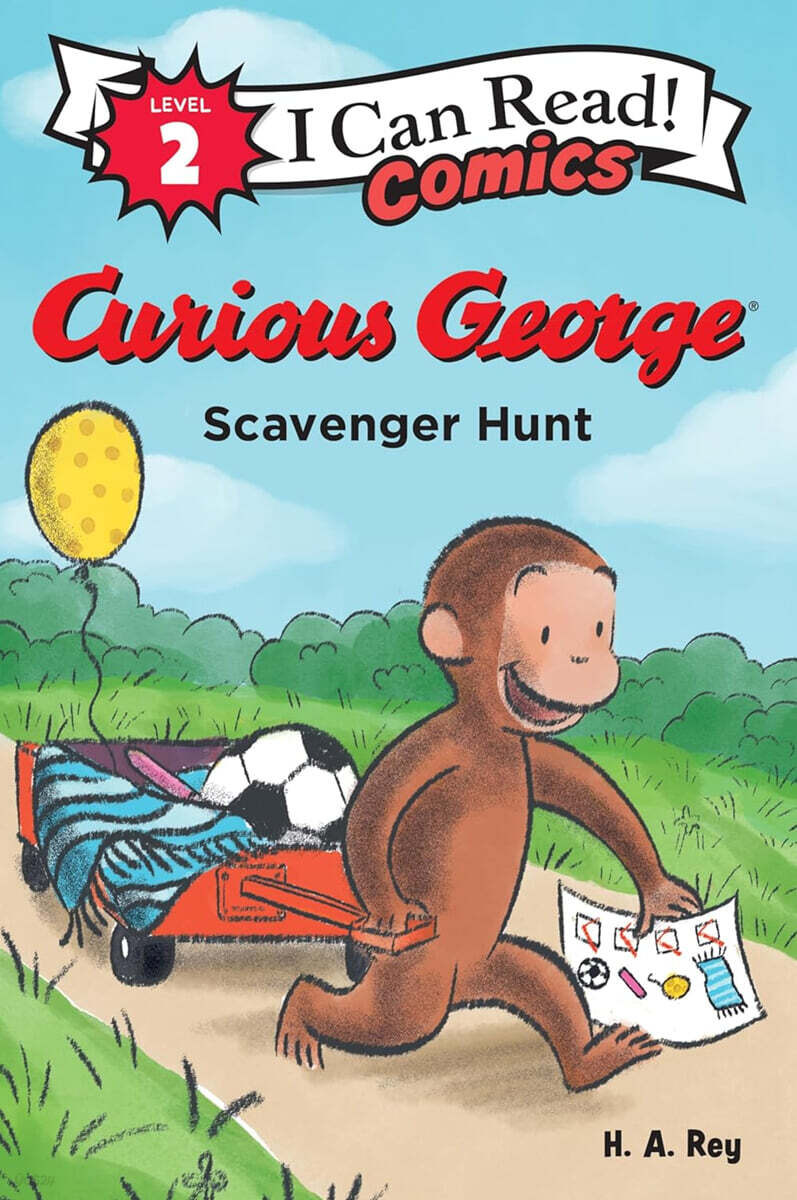 [I Can Read] Comics Level 2 : Curious George: Scavenger Hunt