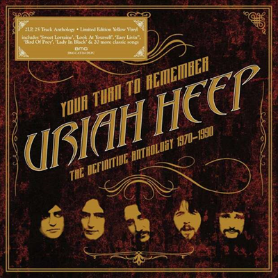 Uriah Heep - Your Turn To Remember: The Definitive Anthology 1970-1990 (Yellow 2LP)