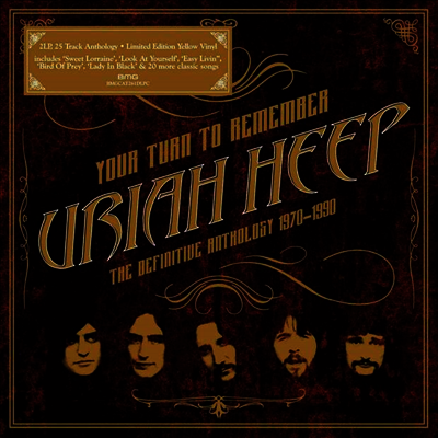 Uriah Heep — Your Turn To Remember: The Definitive Anthology 1970-1990 앨범 커버