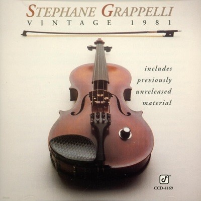 스테판 그라펠리 (Stephane Grappelli) - Vintage 1981(US발매)