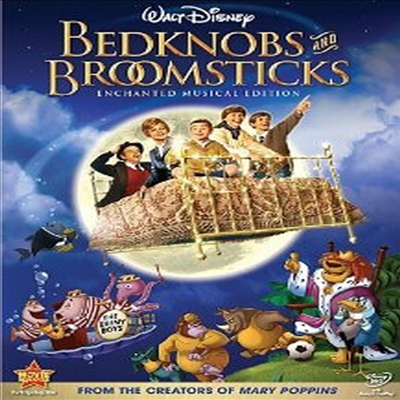Angela Lansbury/Roddy McDowall - Bedknobs & Broomsticks ( ص 뽺ƽ) (Enchanted Musical Edition) (ڵ1)(DVD)(1971)