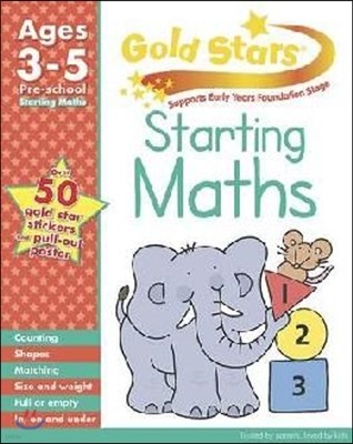 Gold Stars Starting Maths Preschool Workbook