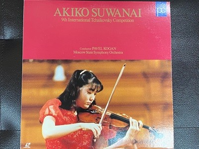 [LD] 아키코 스와나이 - Akiko Suwanai - 9th International Tchaikovsky Competition [일본발매]