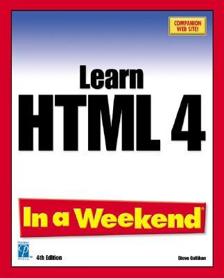 Learn HTML 4 in a Weekend