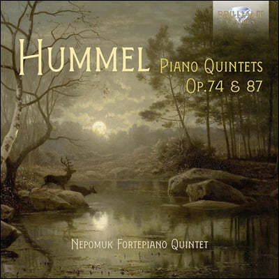Nepomuk Fortepiano Quintet ɸ: ǾƳ  (Hummel: Piano Quintets Op. 74 & 87)