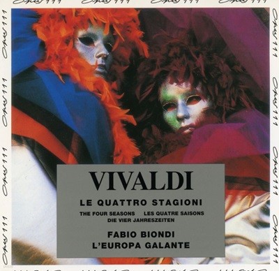 비온디 (Fabio Biondi) - Vivaldi Le Quattro Stagioni [프랑스발매] 