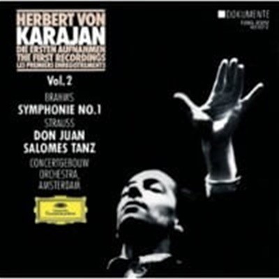 Herbert von Karajan / Brahms : Symphony No. 1 & Strauss : Don Juan, Salomes Tanz (일본수입/F28G20212)
