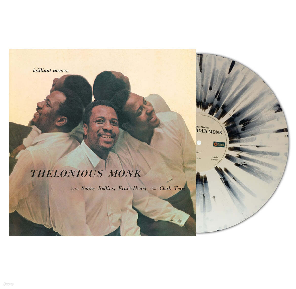 Thelonious Monk (델로니우스 몽크) - Brilliant Corner [화이트 &amp; 블랙 스플래터 컬러 LP]