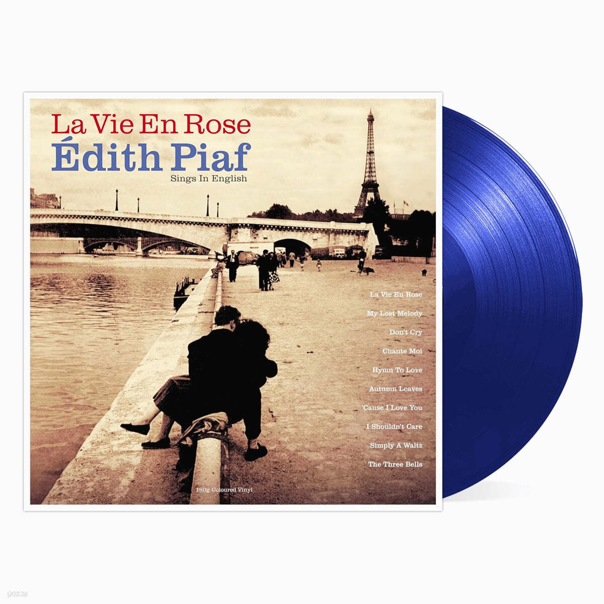 Edith Piaf (에디뜨 피아프) - La Vie En Rose Edith Piaf Sings In English [로열 블루 컬러 LP]