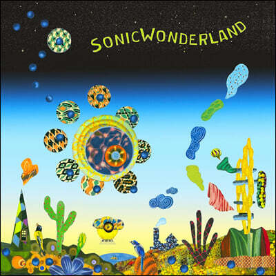 Hadrien Feraud, Gene Coye, Adam O'Farrill — Hiromi & Hiromi's Sonicwonder (히로미 & 히로미스 소닉원더) - Sonicwonderland 앨범 커버