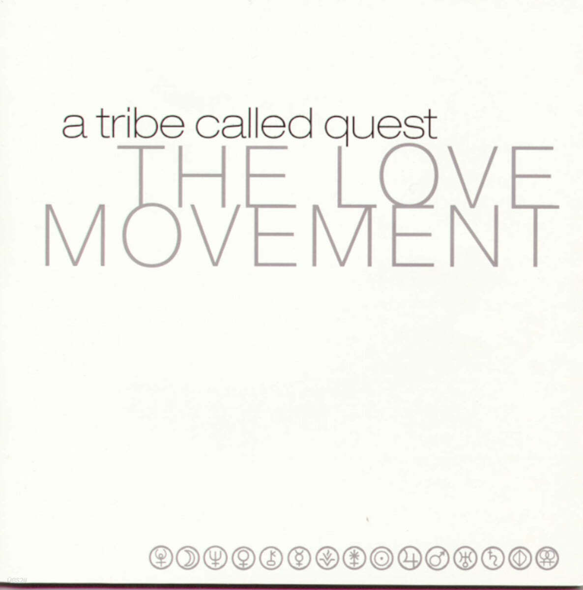A Tribe Called Quest (어 트라이브 콜드 퀘스트) - The Love Movement [3LP]