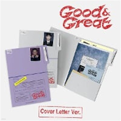 [미개봉] 키 (Key) / Good & Great (2nd Mini Album) (Cover Letter Ver.) (Neat/Dynamic Ver. 랜덤 발송)
