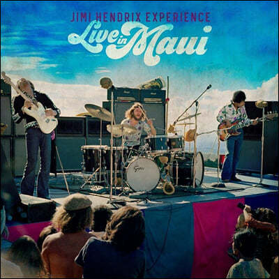 Jimi Hendrix (지미 핸드릭스) - Live In Maui [투명 크리스탈 컬러 LP]
