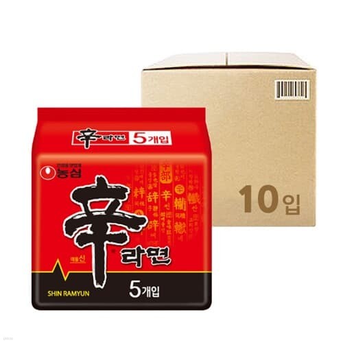 [농심]신라면 10봉 (120g x 10개)