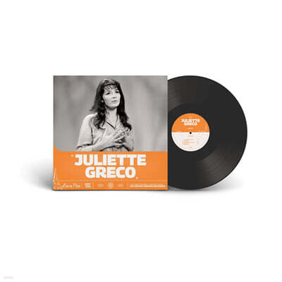 Juliette Greco — Live in Paris 앨범 커버