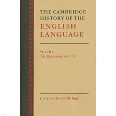 The Cambridge History of the English Language (Volume 1,2 전2권) (Hardcover)