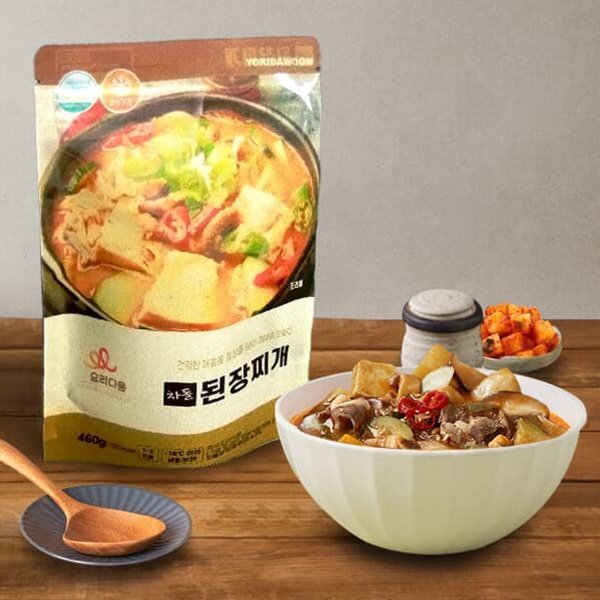 [요리다움] 차돌된장찌개 460g(1~2인분)x5팩