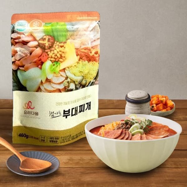 [요리다움] 햄가득부대찌개 460g(1~2인분)x5팩