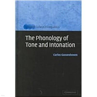 The Phonology of Tone and Intonation (Hardcover) 