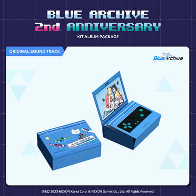 ī̺ 2ֳ  OST KIT ٹ Ű (BLUE ARCHIVE 2nd ANNIVERSARY OST - KIT ALBUM PACKAGE)