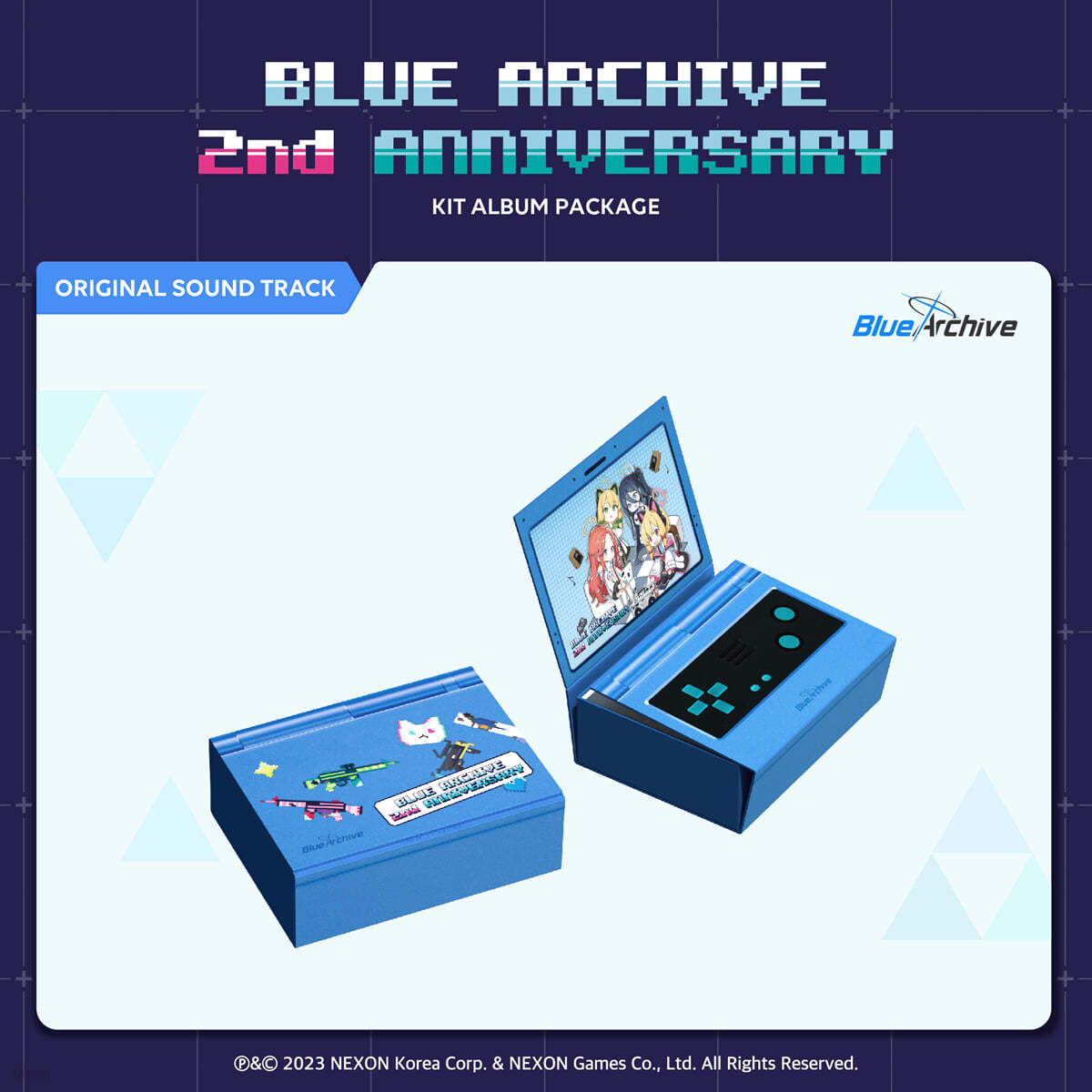 블루 아카이브 2주년 기념 OST KIT 앨범 패키지 (BLUE ARCHIVE 2nd ANNIVERSARY OST - KIT ALBUM PACKAGE)
