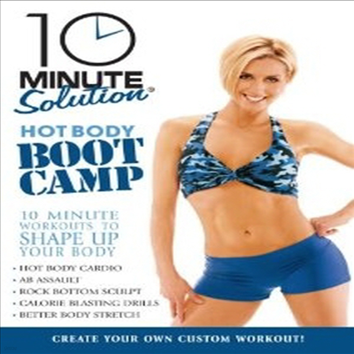 10 Minute Solution: Hot Body Boot Camp ( ٵ Ʈķ) (ڵ1)(ѱ۹ڸ)(DVD)
