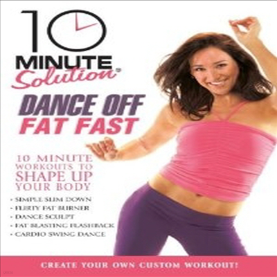 10 Minute Solution: Dance off Fat Fast (   нƮ) (ڵ1)(ѱ۹ڸ)(DVD)