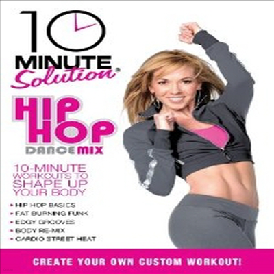 10 Minute Solution: Hip Hop Dance Mix (   ͽ) (ڵ1)(ѱ۹ڸ)(DVD)