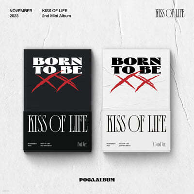 KISS OF LIFE (키스오브라이프) - 미니앨범 2집 : Born to be XX [POCA] [2종 SET]