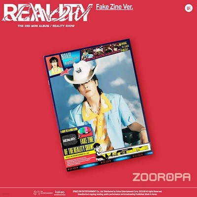 [미개봉/Fake Zine ver.] 유노윤호 Reality Show 미니앨범 3집