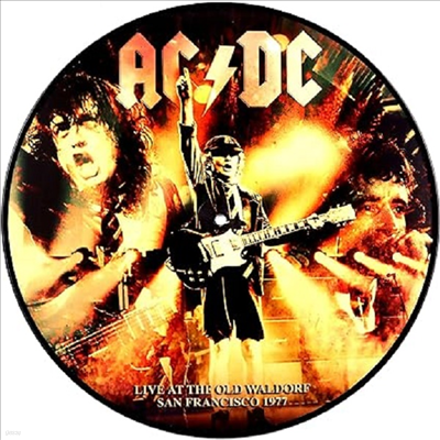 AC/DC - The Old Waldorf. San Francisco. 1977 (Picture Disc)(LP)