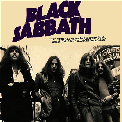 Black Sabbath — Live From The Ontario Speedway Park. April 6th 1974 / Klos 앨범 커버