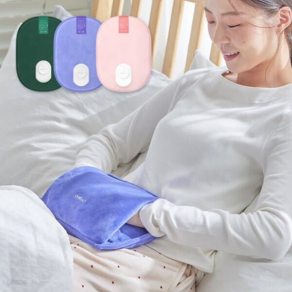 오엘라 온도조절 보온 물주머니 휴대용 찜질팩 핫팩