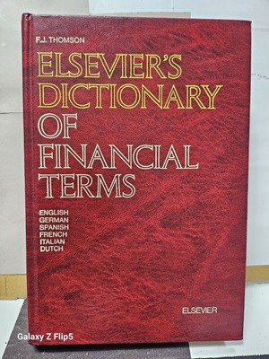 **ELSEVIER,S DICTIONARY** OF FINANCIAL TERMS