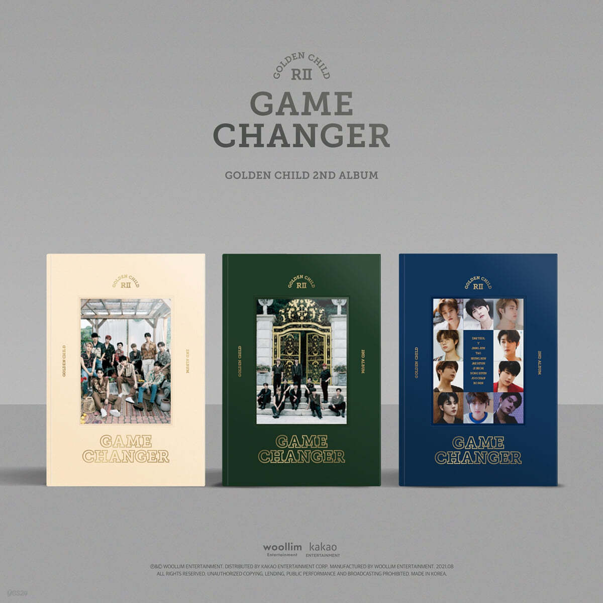 골든차일드 (Golden Child) 2집 - Game Changer [A/B/C ver. 중 랜덤발송]